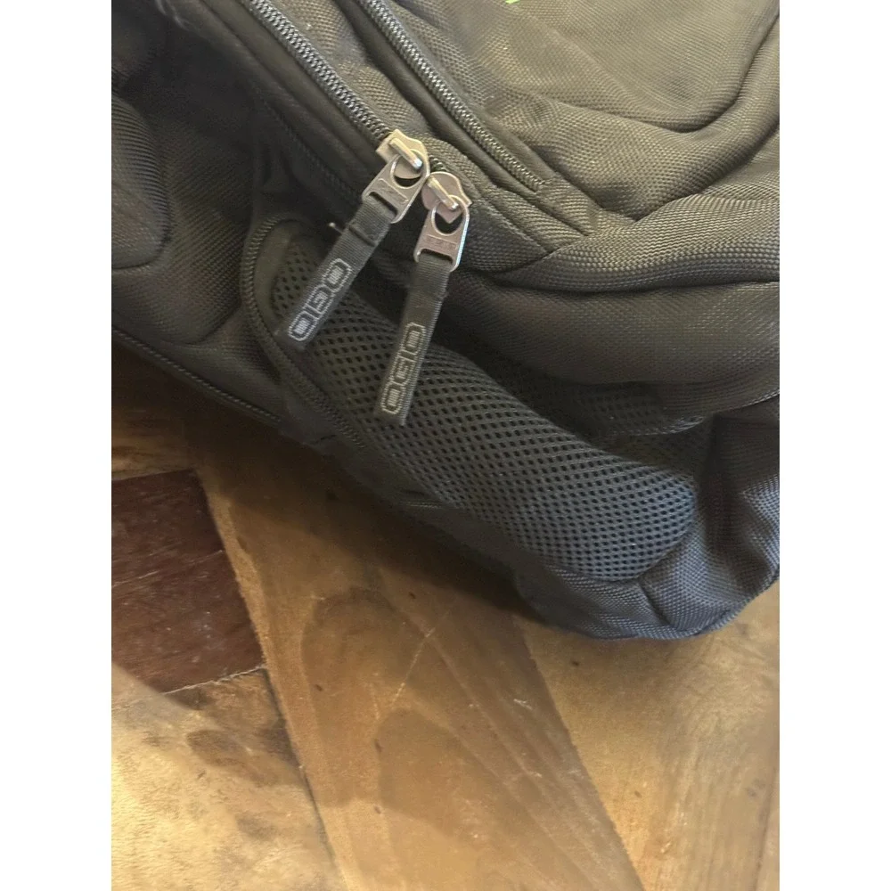 OGIO Stratagem Laptop Backpack Black PepsiCo R&D Embroidered Tech Bag
